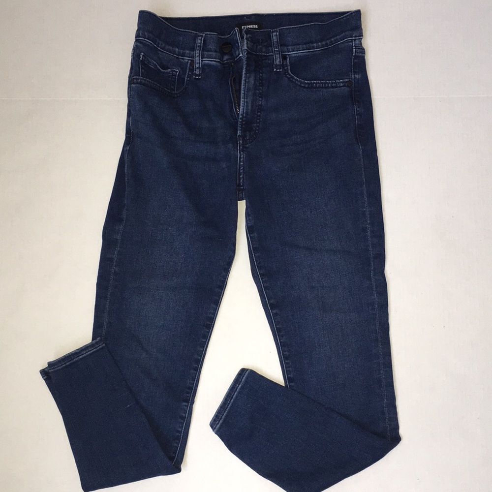 👖 Express Skinny Mid Rise Jeans – Women’s 6R